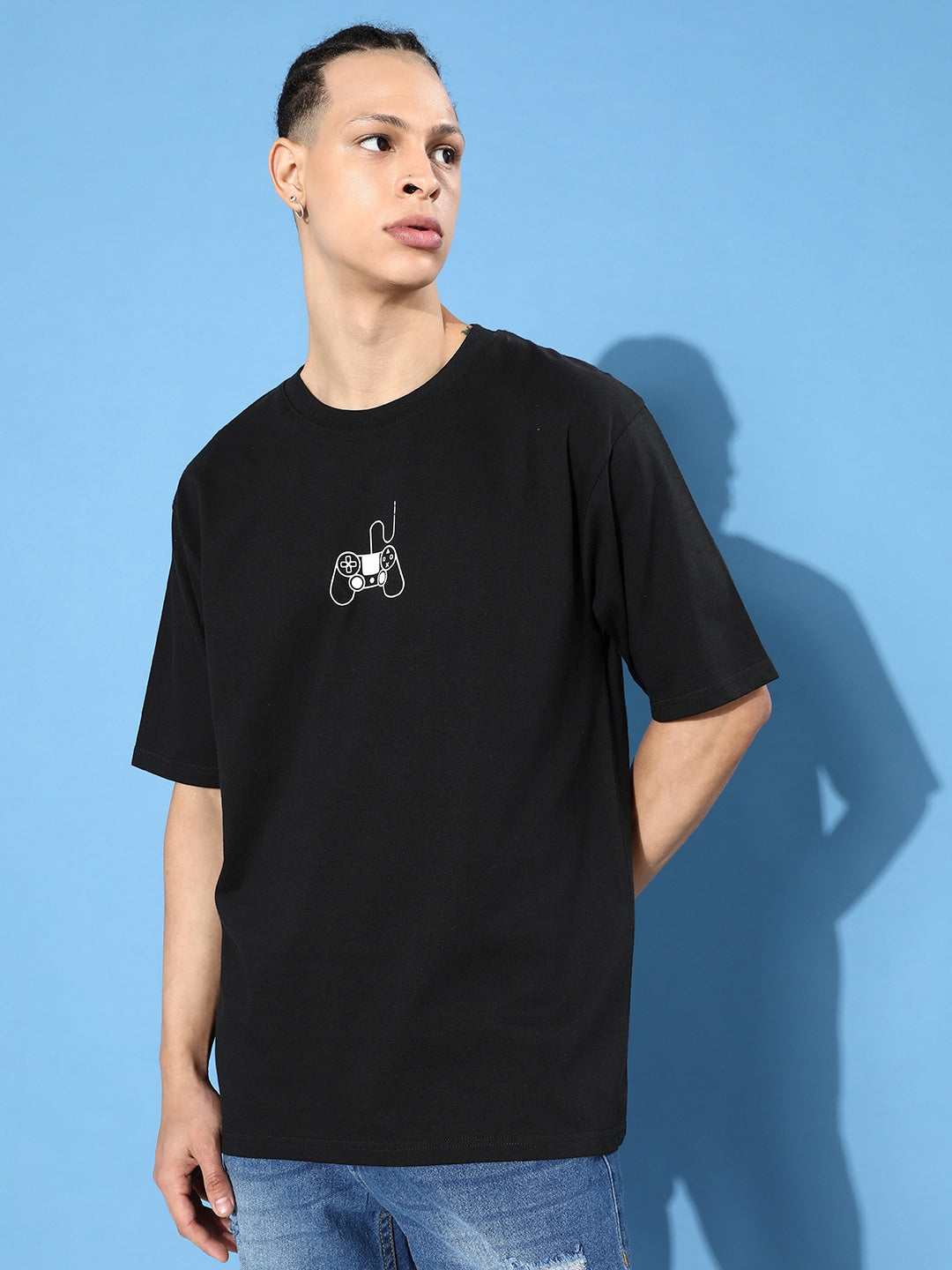 Men's Game Pad Oversized Graphic Tee