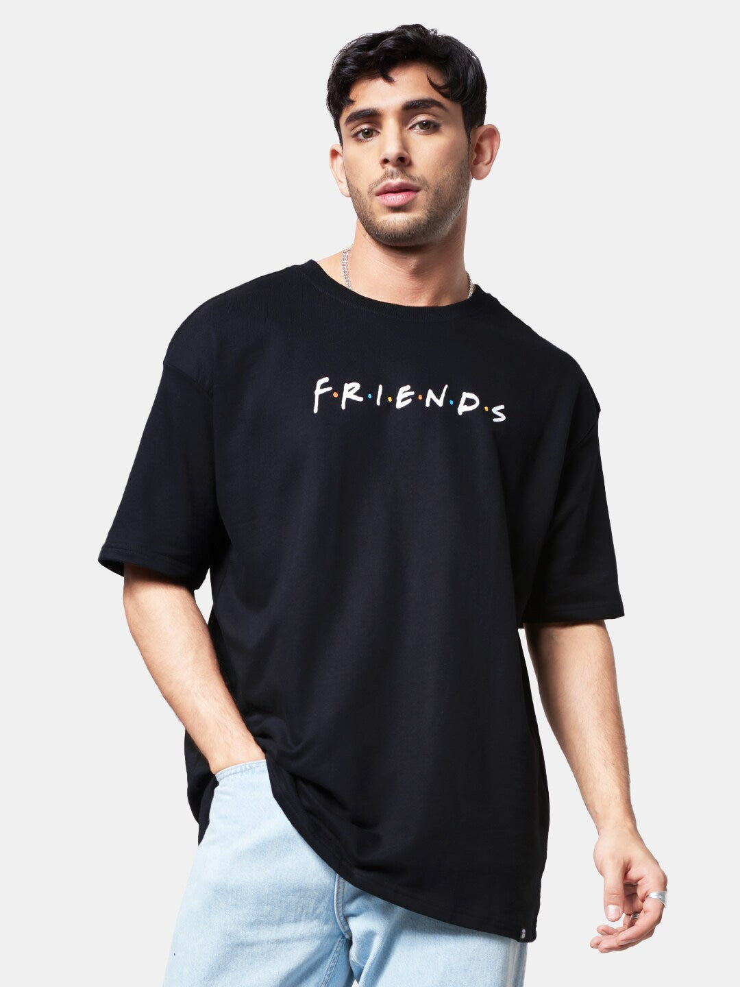 Men's Friends Oversized Graphic Tee