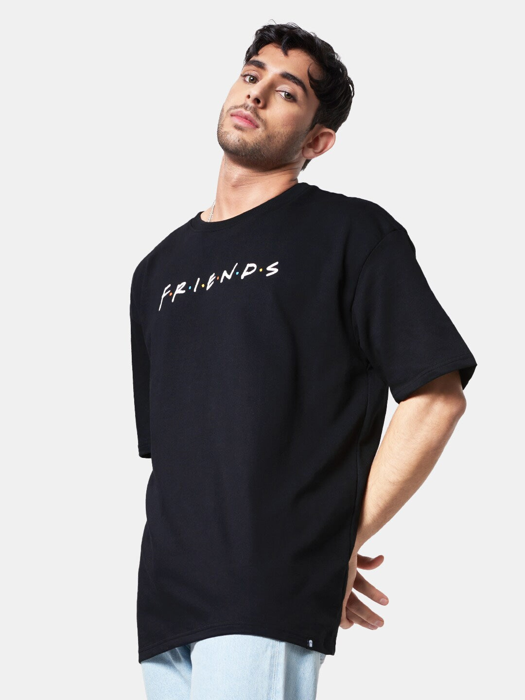 Men's Friends Oversized Graphic Tee
