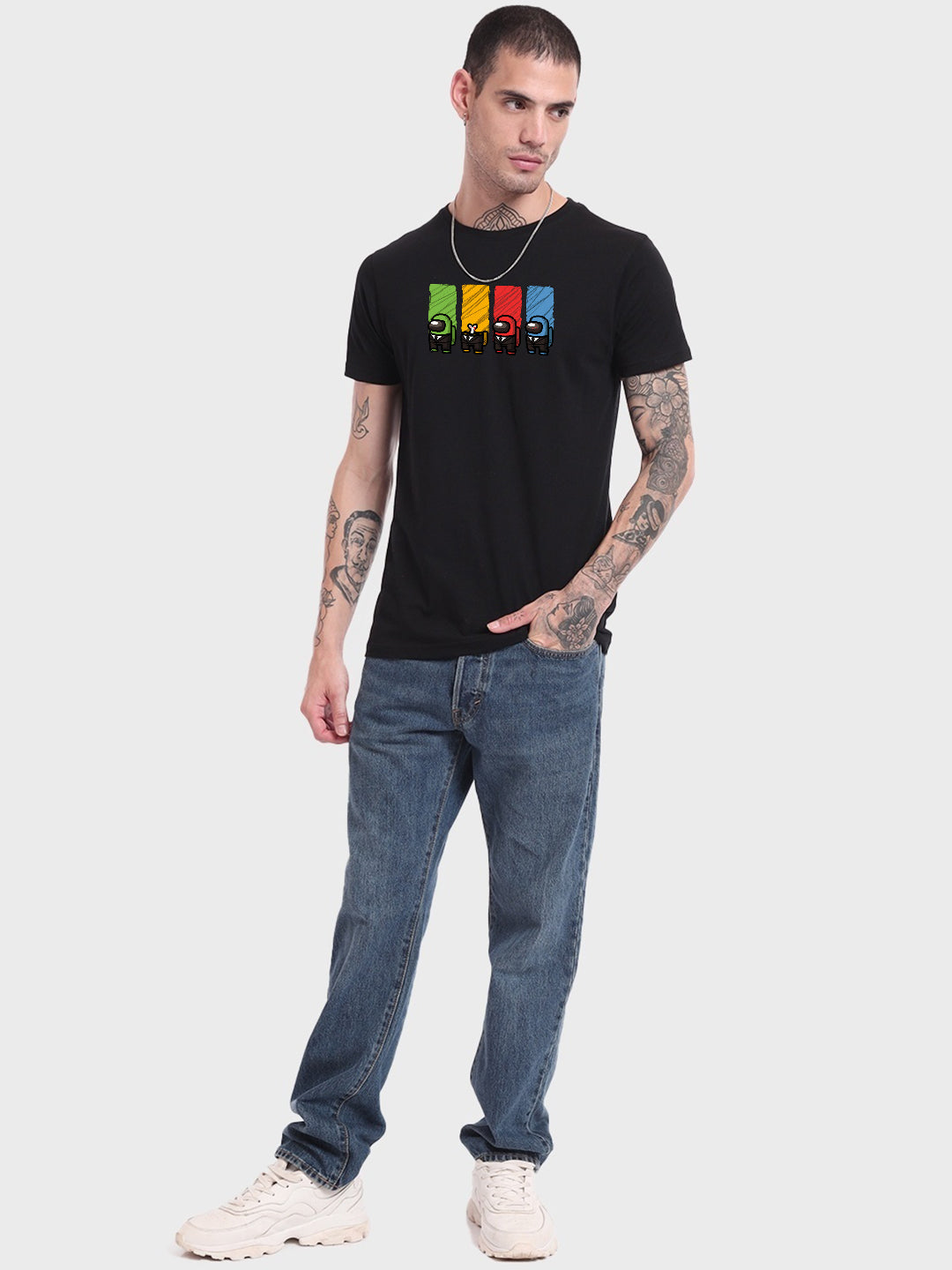 Men's among us Print Graphic Tee