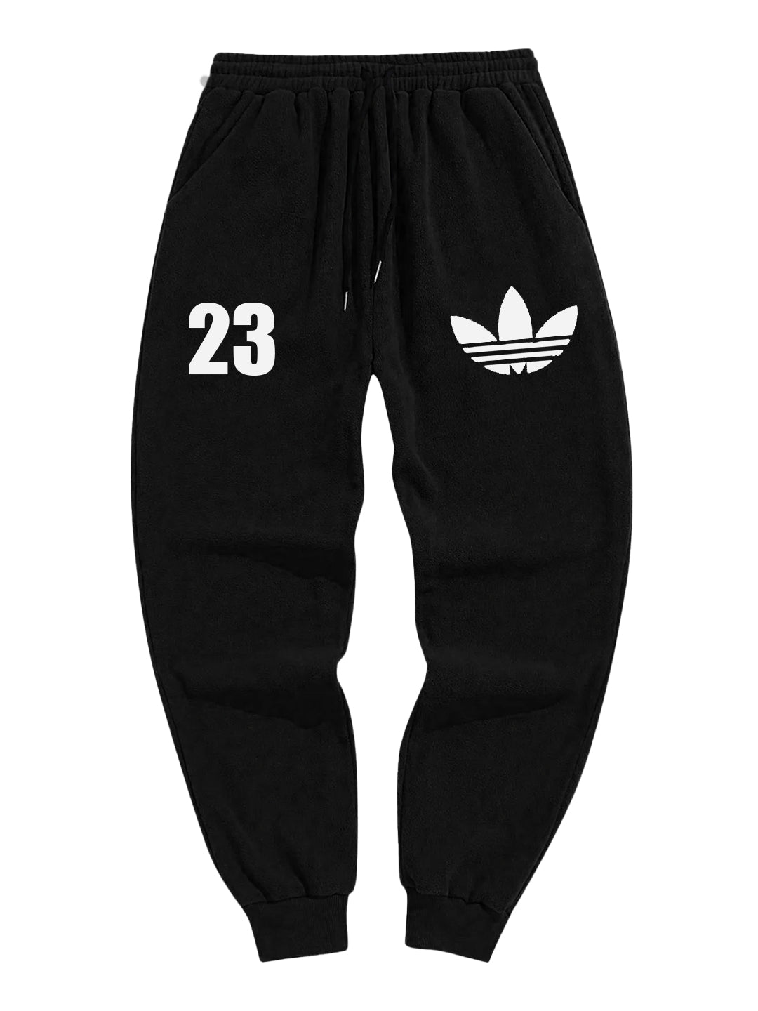 Famous Logo 23 Printed Heavy Fleece Trouser / Jogger Pant