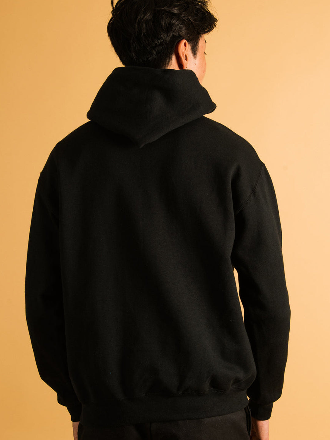 Oversized Bulls Heavy Fleece Printed Hoodie