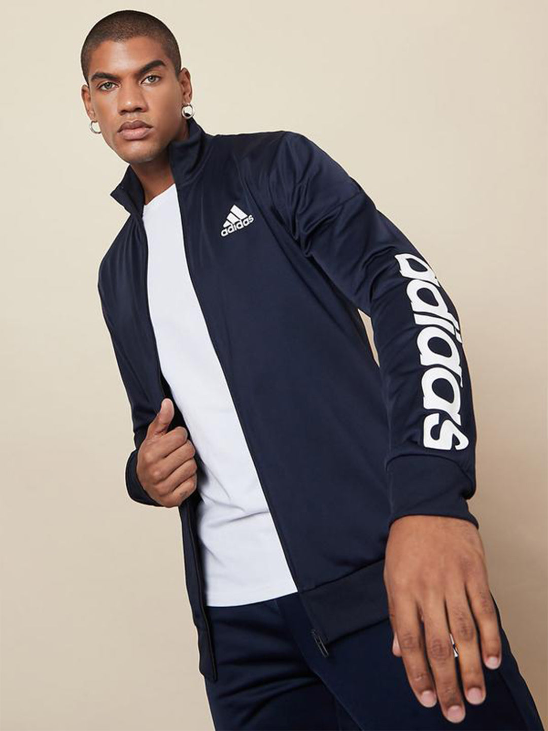 Famous Logo Poly Fleece ATHLEISURE TRACK SUIT / TWIN SET