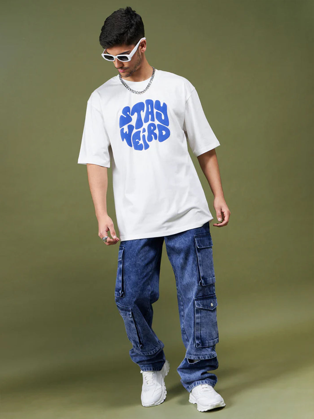 Men's Weird Oversized Graphic Tee