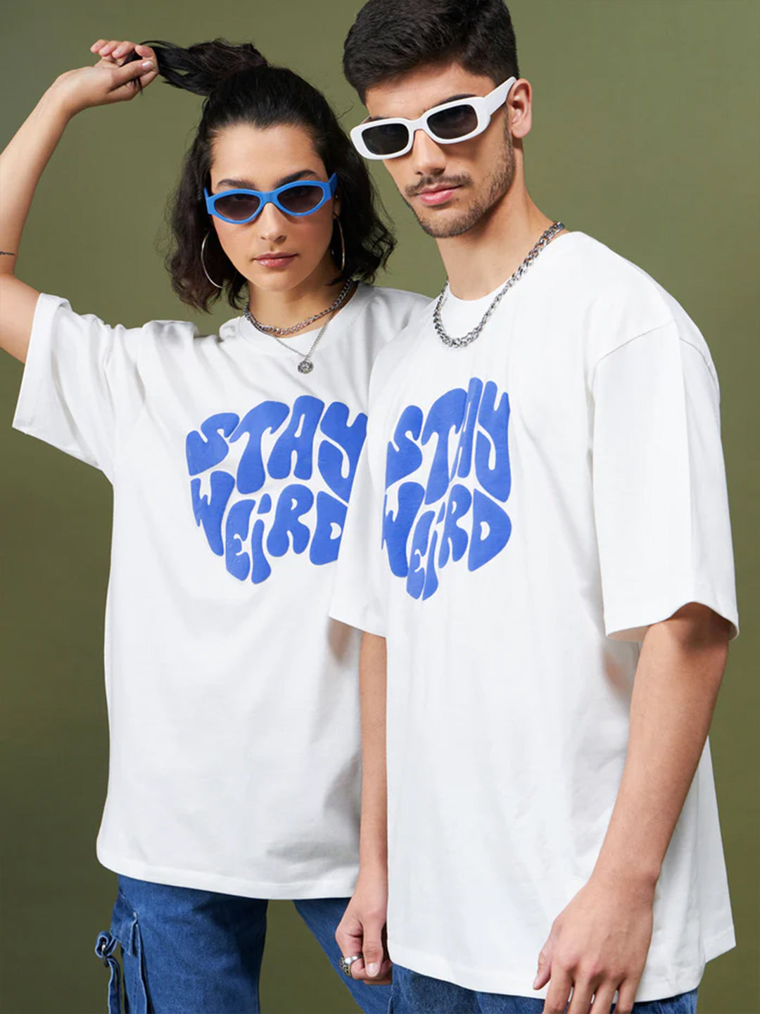 Men's Weird Oversized Graphic Tee